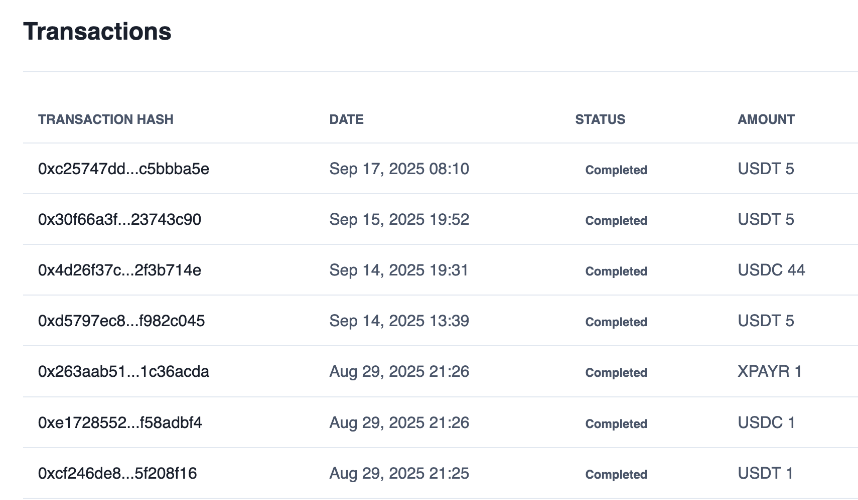 Direct Crypto Payments